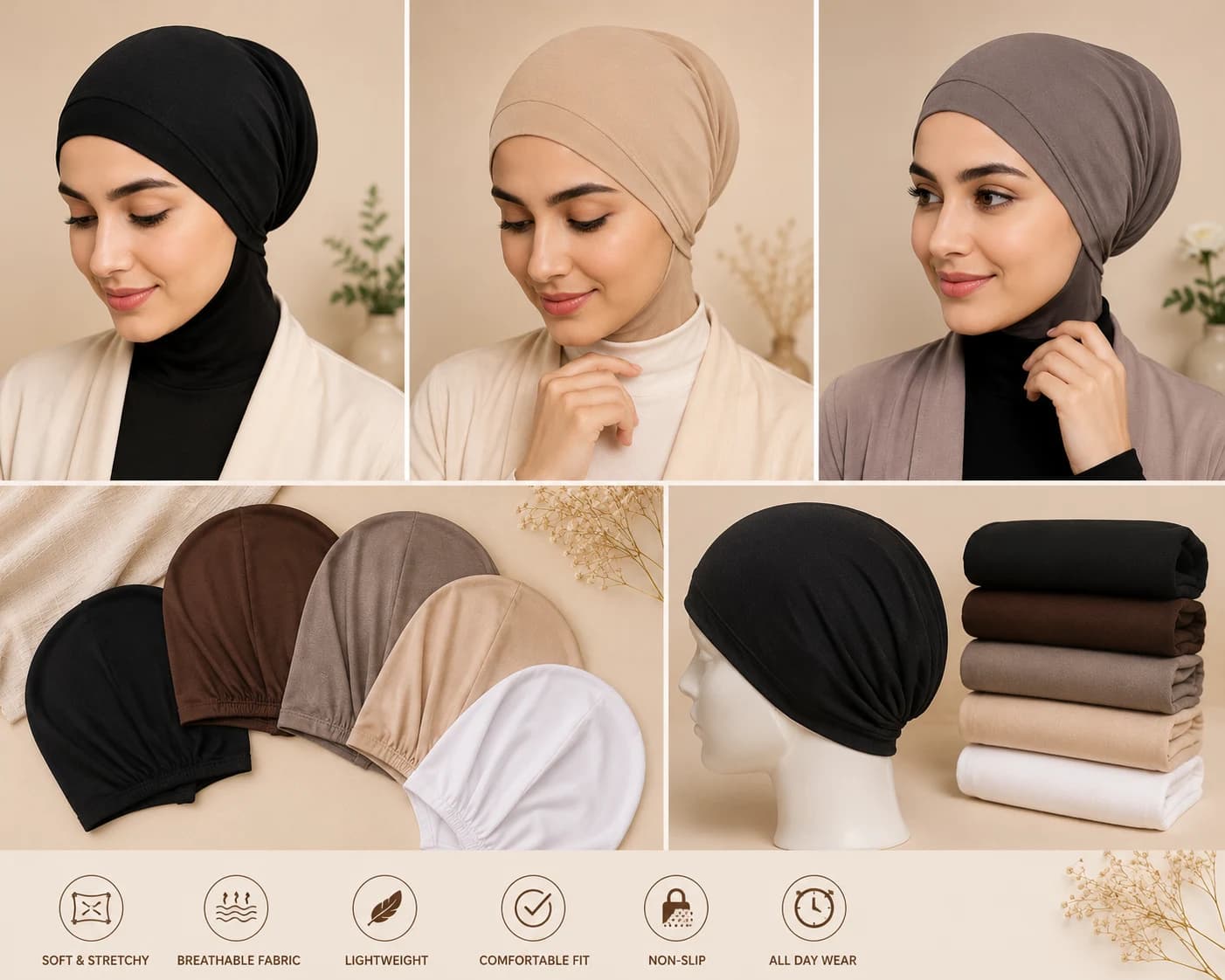 Hijab Caps