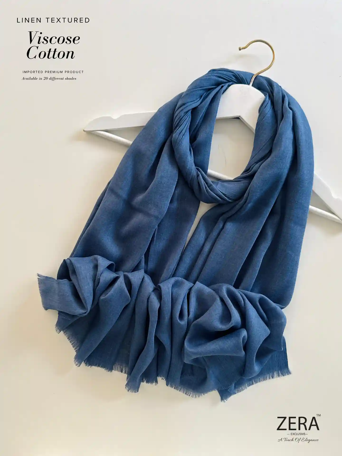 Premium Linen Textured Viscose Cotton