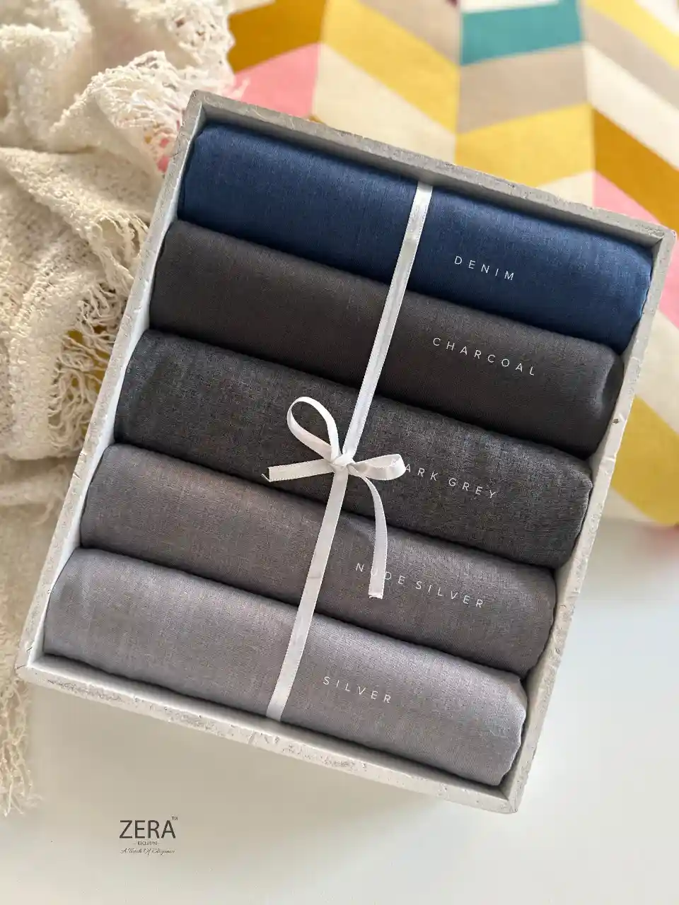 Premium Linen Textured Viscose Cotton thumbnail 4