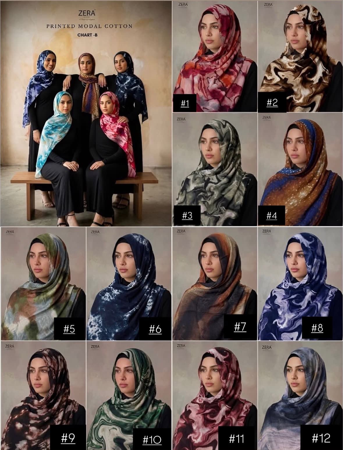 IMPORTED PREMIUM ZERA LUXE PRINTED MODAL COTTON