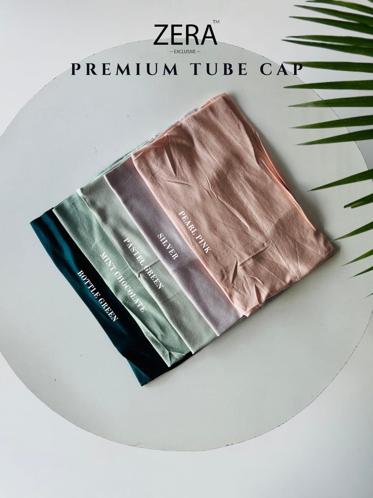 ZERA EXCLUSIVE PREMIUM MALAYSIAN BLACK BAMBOO JERSEY TUBE CAP thumbnail 4