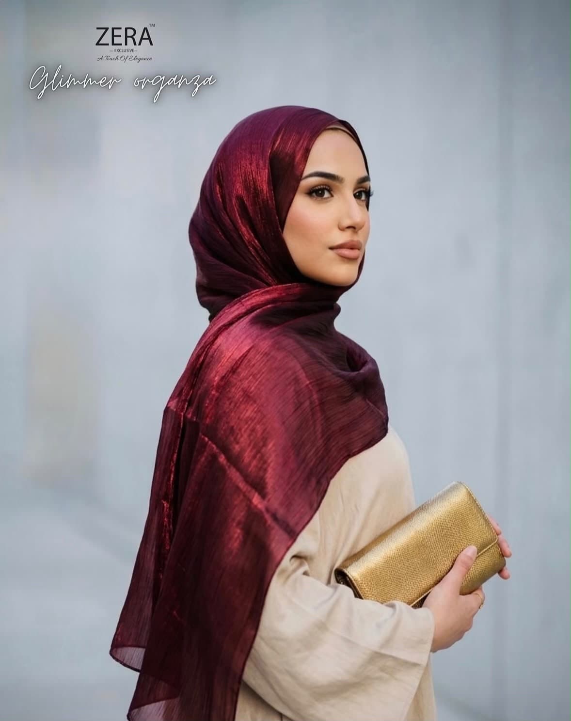 ZERA  PREMIUM ORGANZA GLIMMER SHIMMER 