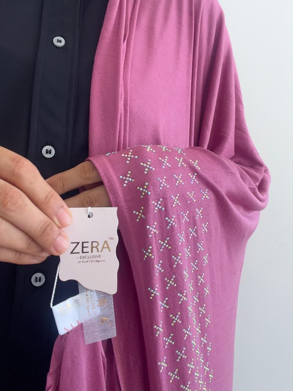 PREMIUM JERSEY PARTY WEAR HIJAB thumbnail 3