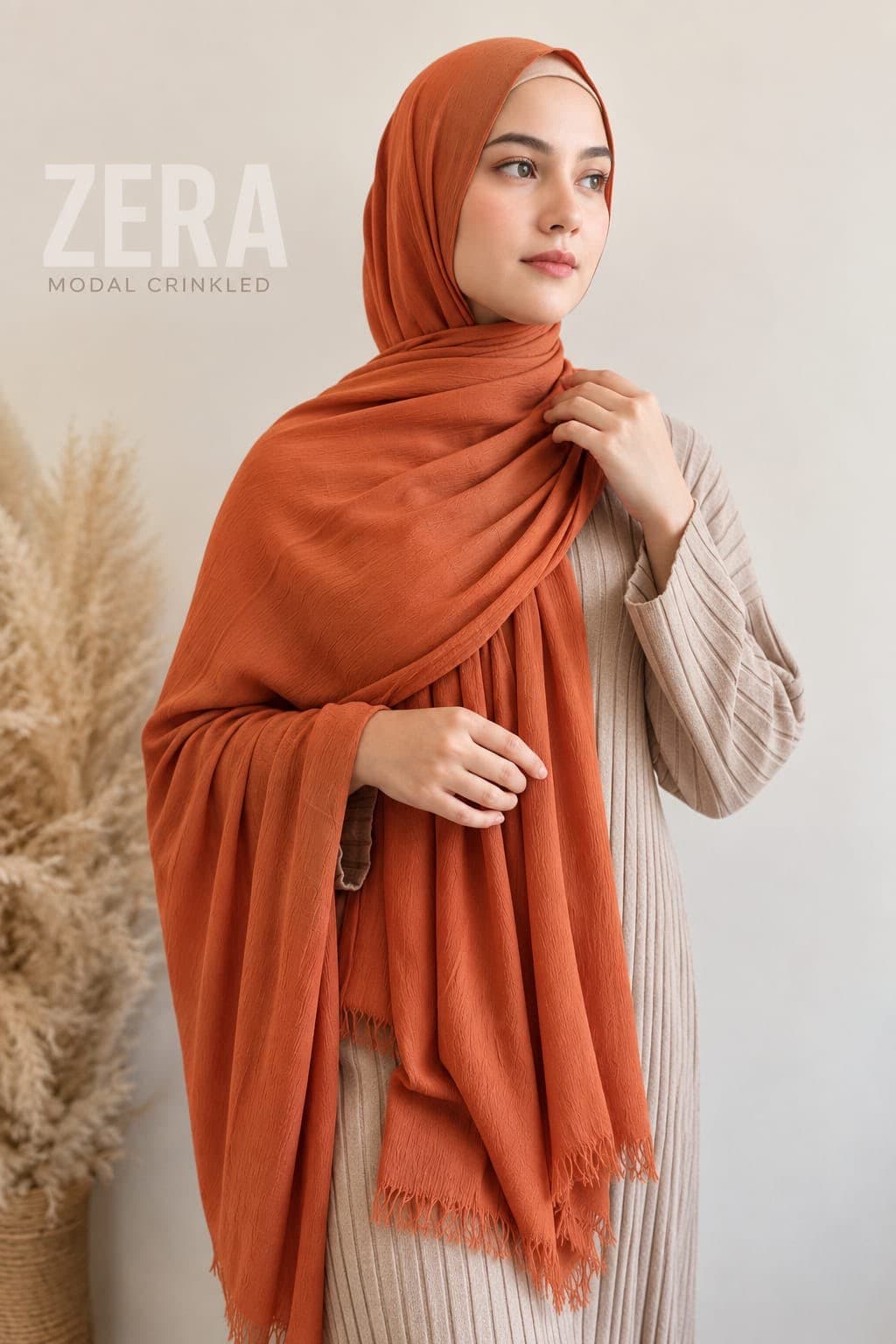 ZERA EXCLUSIVE PREMIUM CRINKLED COTTON