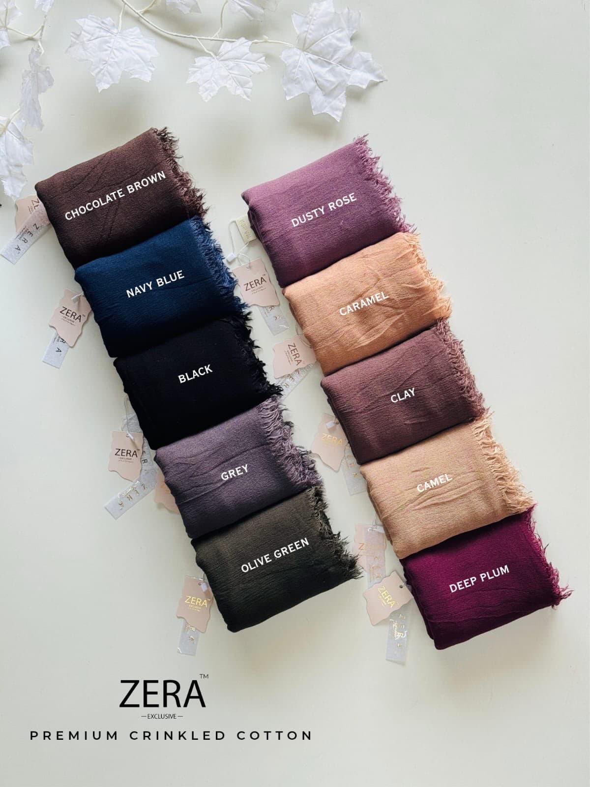 ZERA EXCLUSIVE PREMIUM CRINKLED COTTON thumbnail 4
