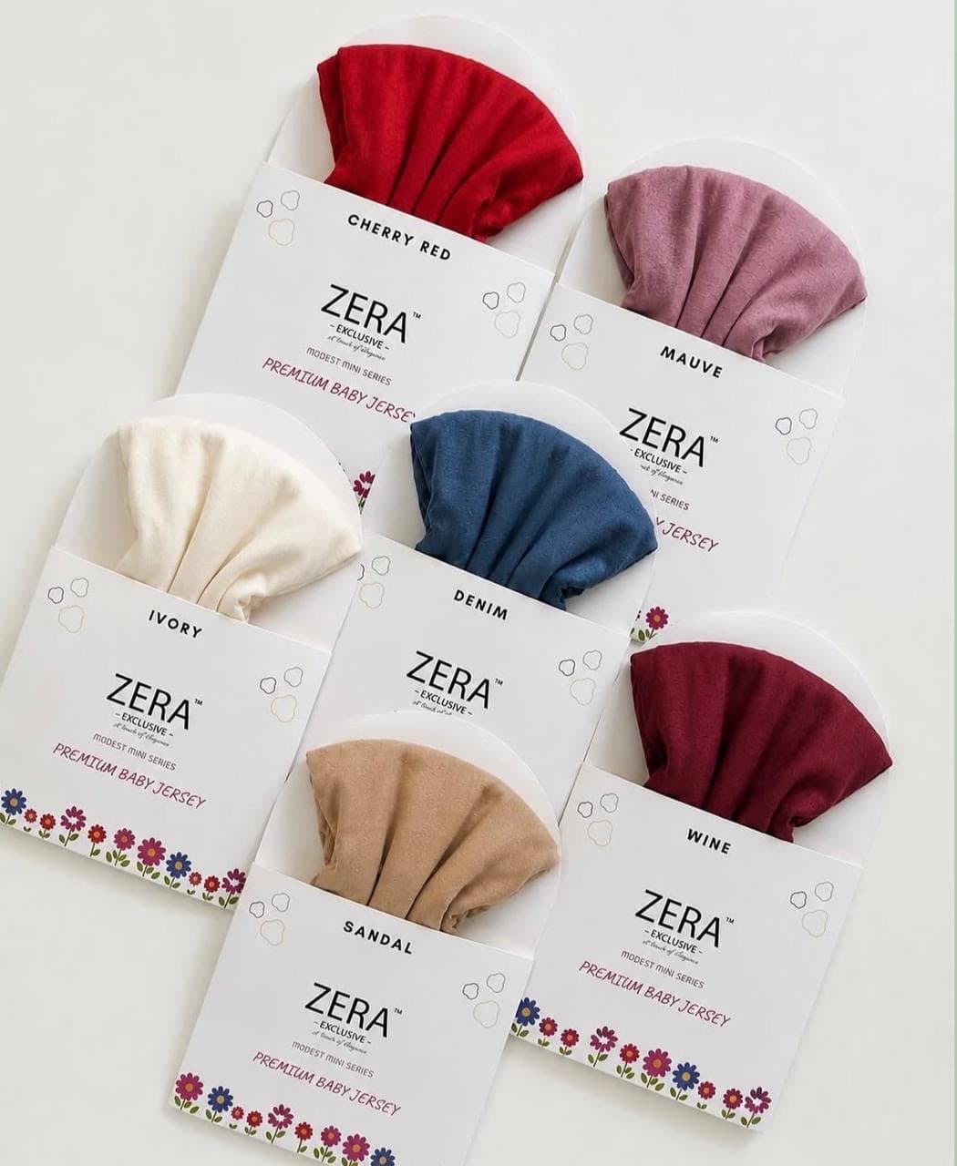 IMPORTED PREMIUM ZERA KIDS JERSEY HIJAB thumbnail 2