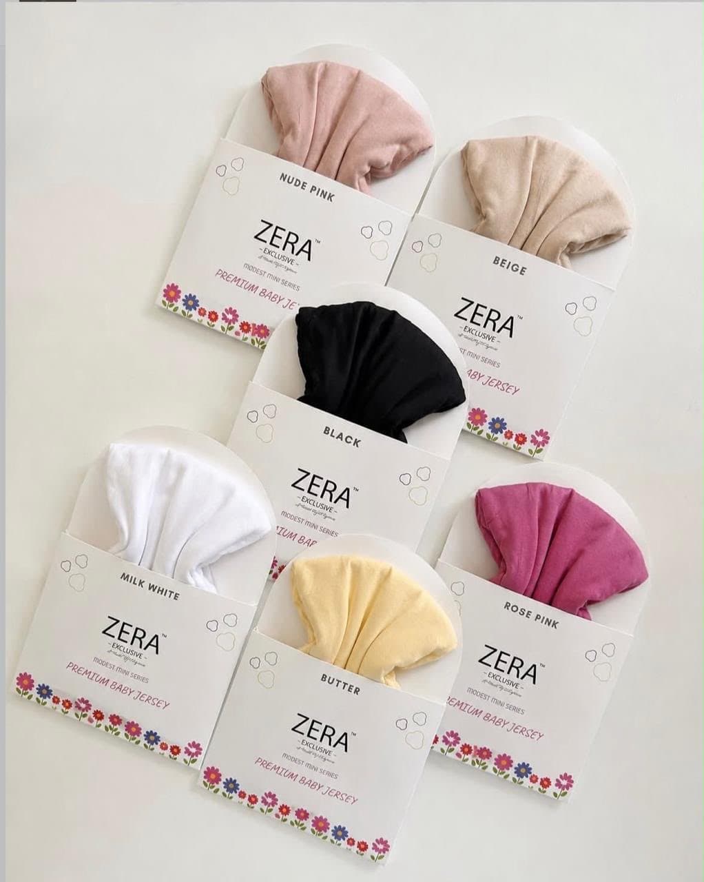 IMPORTED PREMIUM ZERA KIDS JERSEY HIJAB thumbnail 3