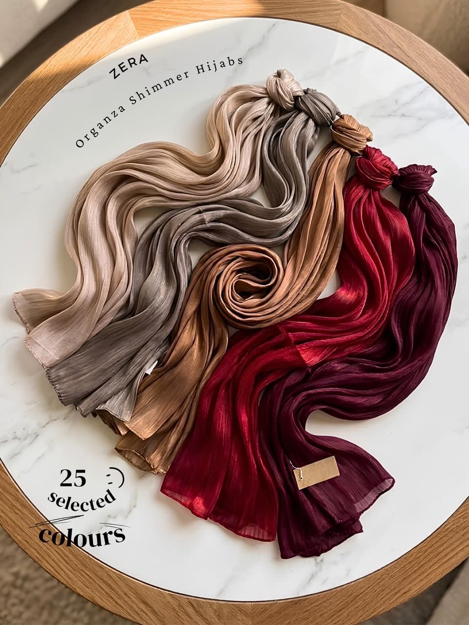 ZERA EXCLUSIVE* ⚡️ 🌈  *PREMIUM ORGANZA SHIMMER