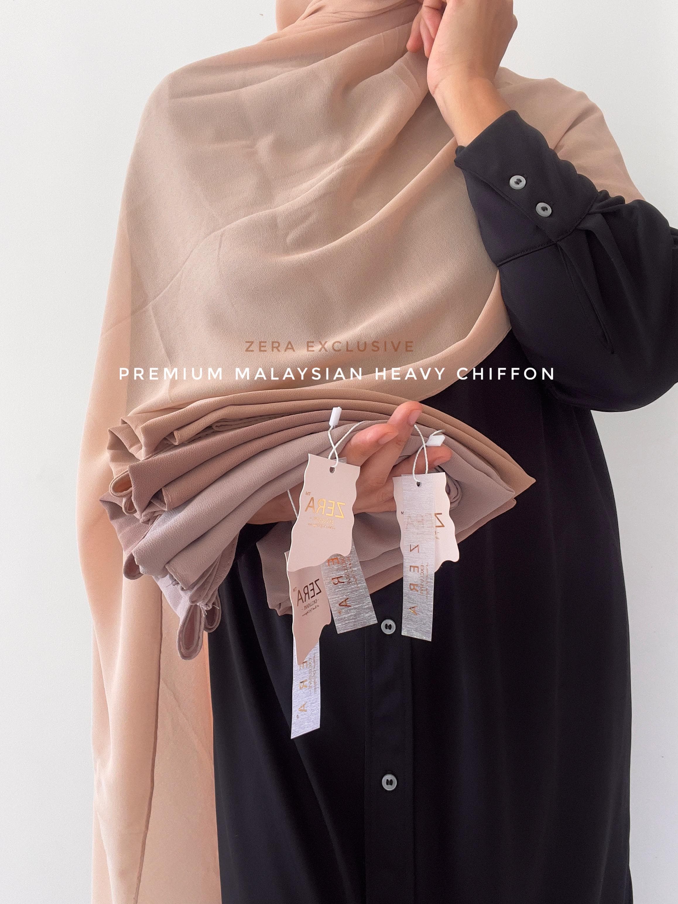 ZERA EXCLUSIVE  PREMIUM HEAVY CHIFFON thumbnail 2