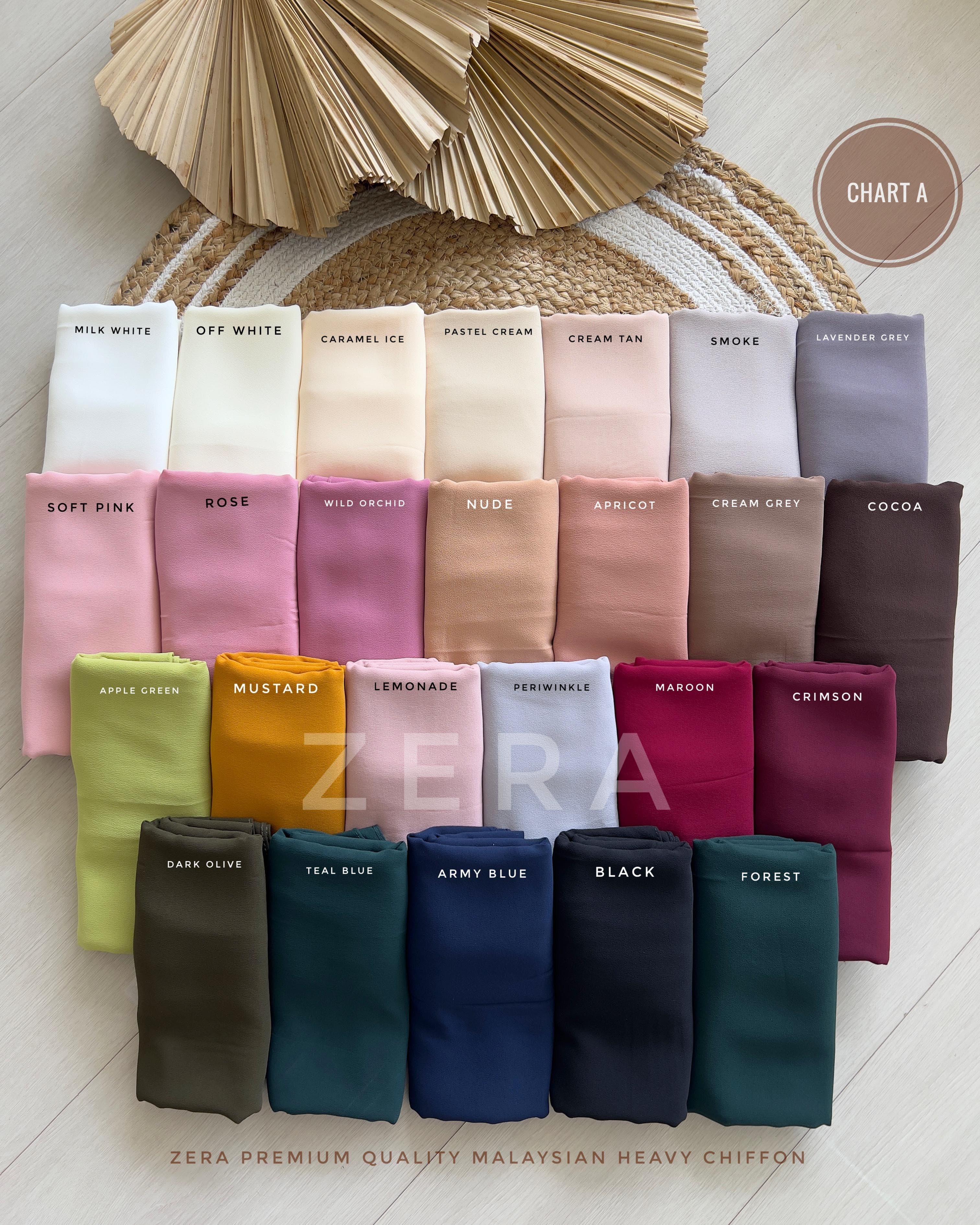 ZERA EXCLUSIVE  PREMIUM HEAVY CHIFFON thumbnail 3
