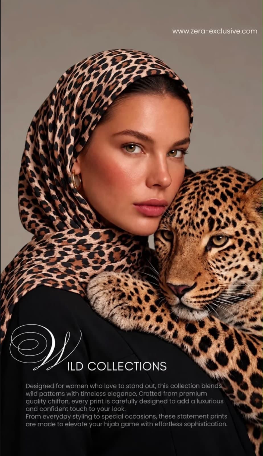 PREMIUM DOUBLE SIDED CHIFFON WILD COLLECTION