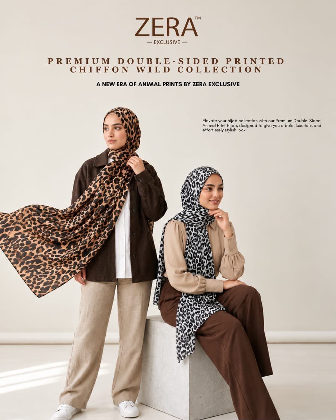 PREMIUM DOUBLE SIDED CHIFFON WILD COLLECTION thumbnail 5