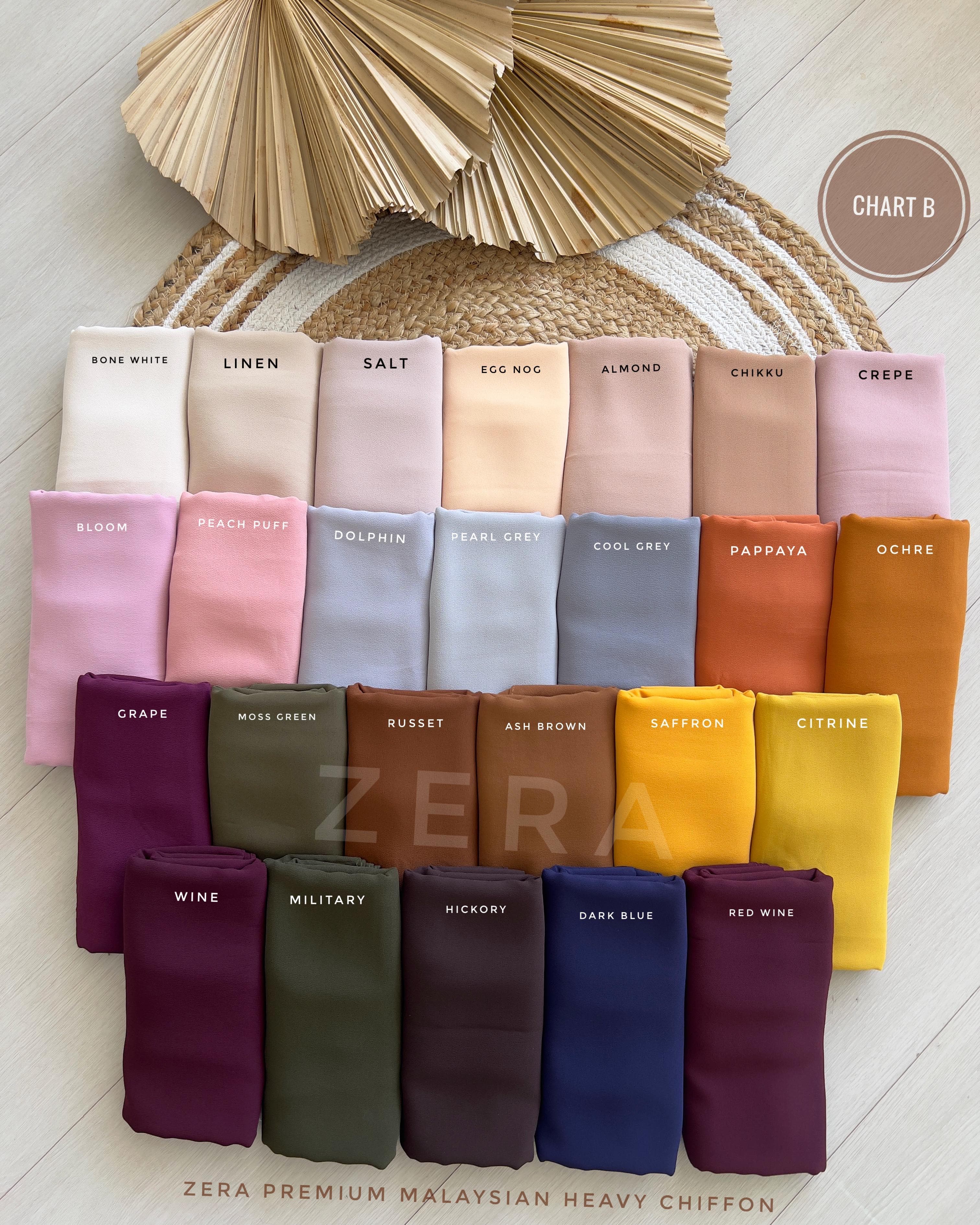 ZERA EXCLUSIVE  PREMIUM HEAVY CHIFFON thumbnail 4