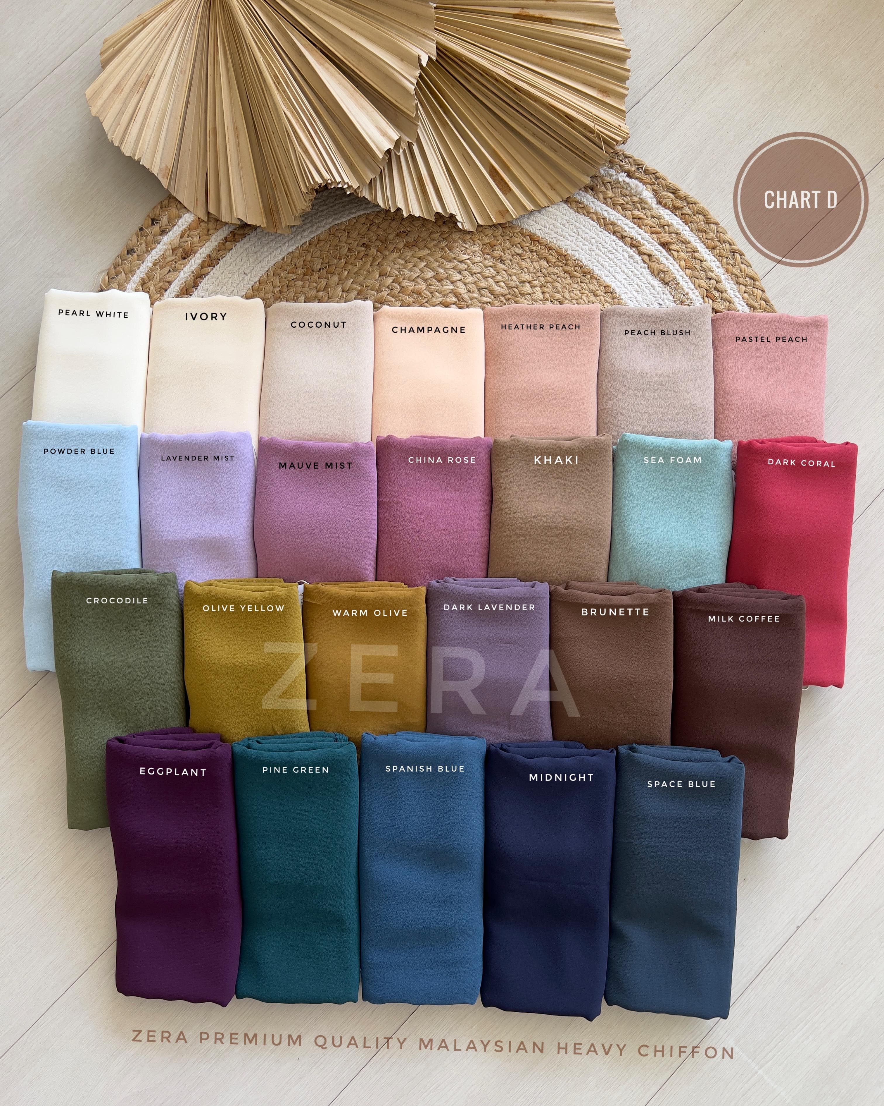 ZERA EXCLUSIVE  PREMIUM HEAVY CHIFFON thumbnail 5