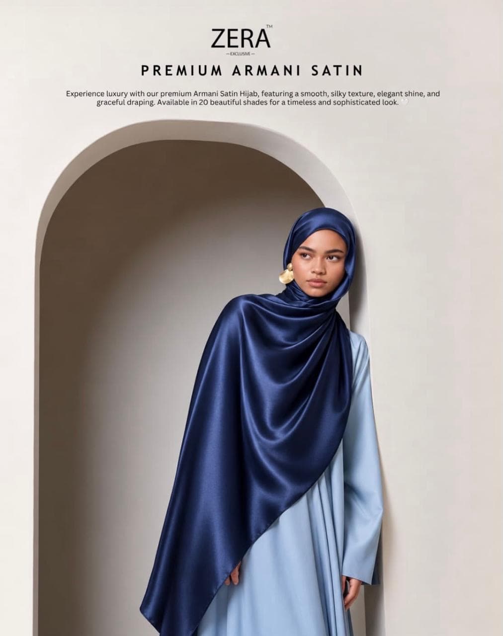 ZERA EXCLUSIVE PREMIUM ARMANI SATIN thumbnail 2