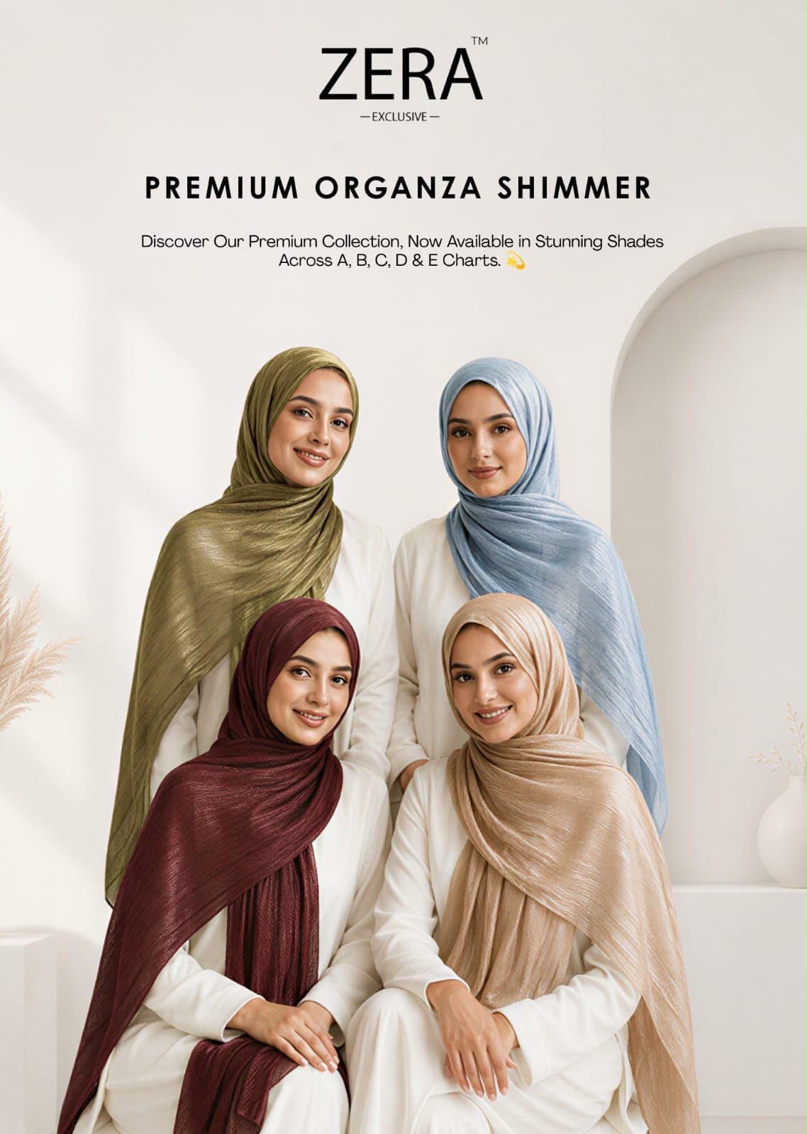 ZERA PREMIUM ORGANZA SHIMMER