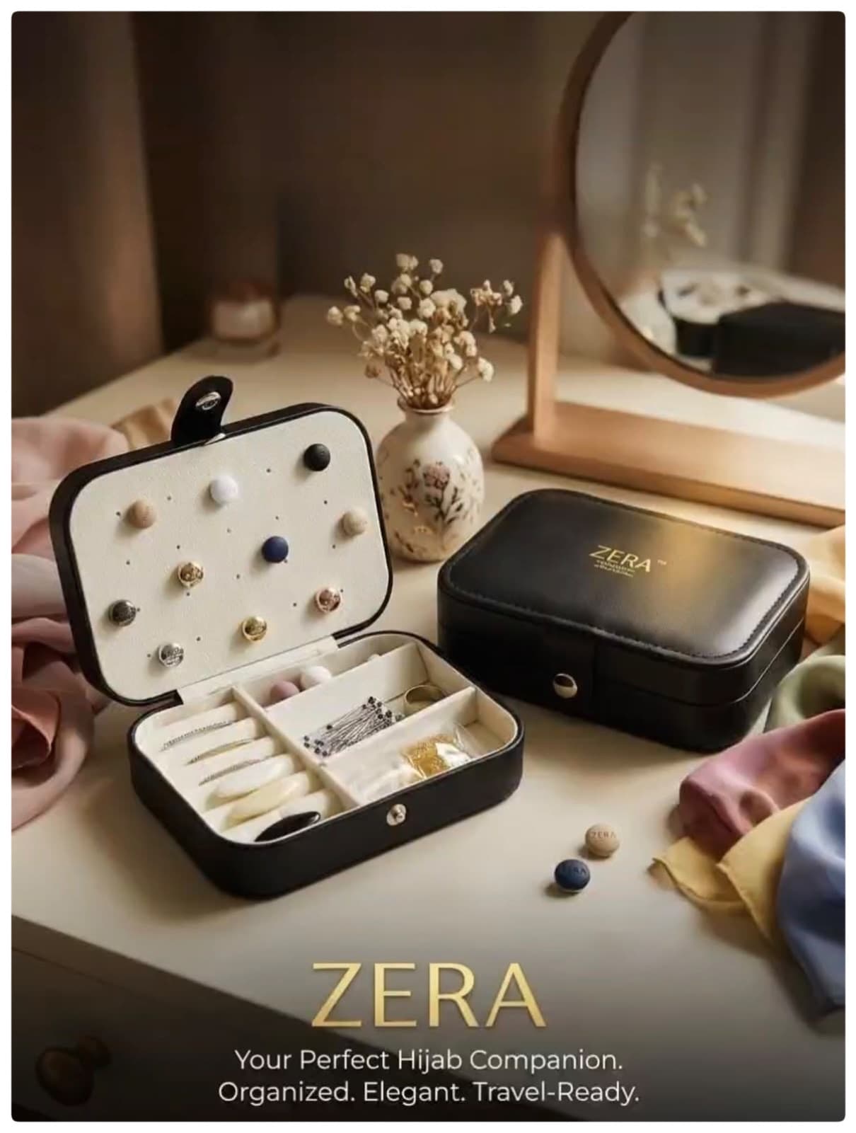 The Zera Hijab Pin Organizer Gift Box